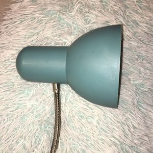 mainstays teal table lamp